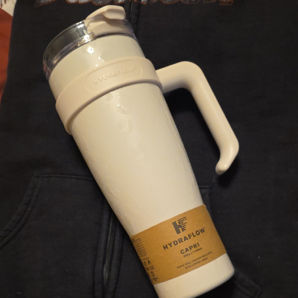 Hydraflow Capri White Tumbler